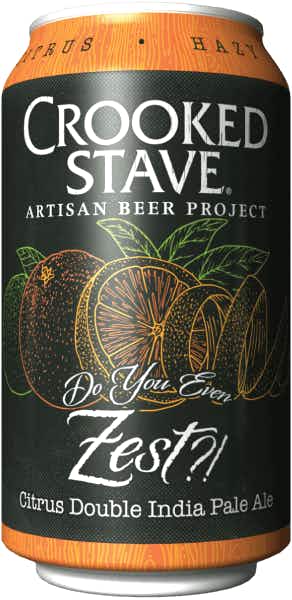 Crooked Stave Do You Even Zest Citrus Double IPA 6 pack 12oz Can
