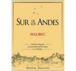 Bodegas Sur de los Andes Malbec 2014