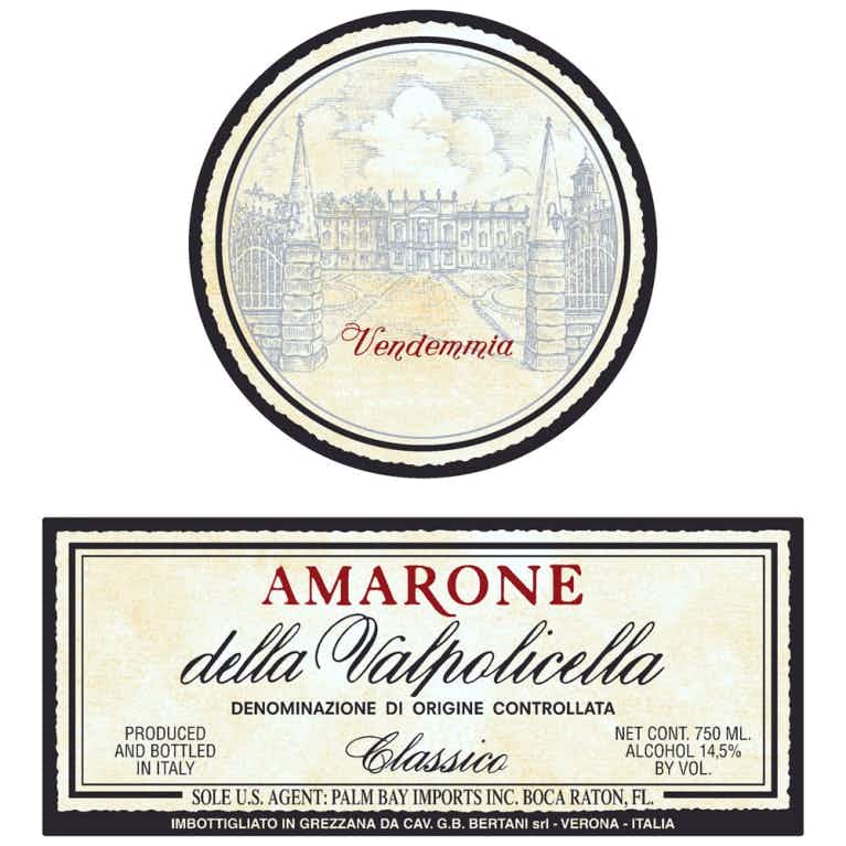 Bertani Amarone della Valpolicella 2008