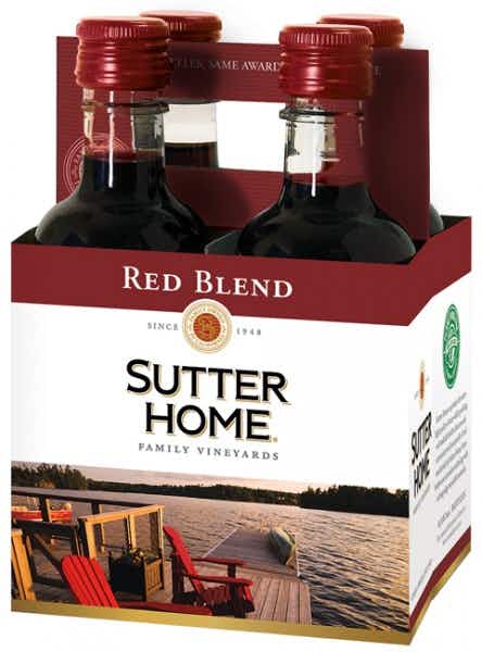 Sutter Home Red Blend 4 pack 187ml