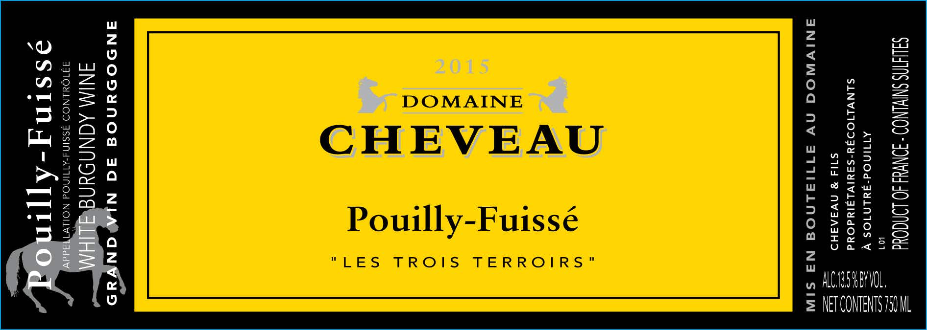 Domaine Cheveau Pouilly Fuisse 2015