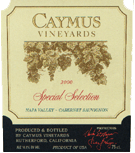 Caymus Special Selection Cabernet Sauvignon 2000 1.5L