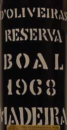 D'Oliveira Bual Madeira 1968