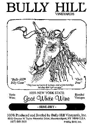 Bully Hill Goat White