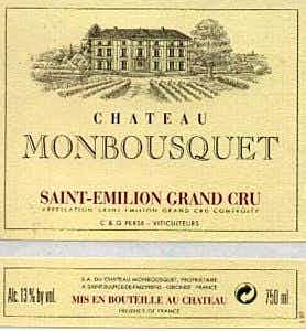 Château-Monbousquet Saint Emilion 1995