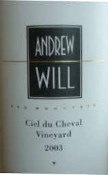 Andrew Will Ciel du Cheval 2003