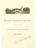 Robert Mondavi Reserve Cabernet Sauvignon 1991