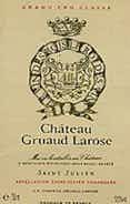 Château Gruaud Larose Saint Julien 2000