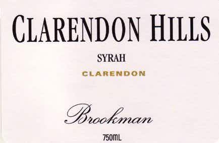 Clarendon Hills Brookman Vineyard Syrah 2003