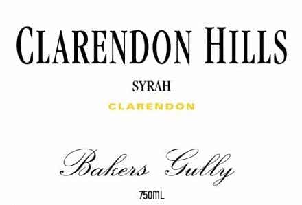 Clarendon Hills Bakers Gully Syrah 2004