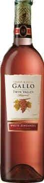 Ernest & Julio Gallo Twin Valley Vineyards White Zinfandel 4 pack 187ml