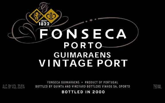 Fonseca Guimaraens Vintage Port 1998