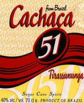 Pirassununga Cachaca 51 1L