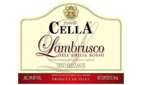 Fratelli Cella Lambrusco dell'Emilia Rosso