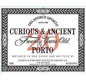 Delaforce Curious & Ancient Tawny Port 20 year old