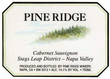 Pine Ridge Stags Leap District Cabernet Sauvignon 2000