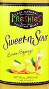 Freshies Sweet-N-Sour Mix 32oz Bottle
