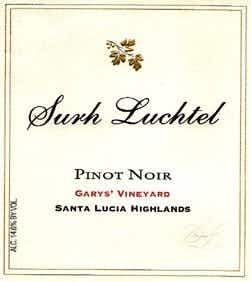 Surh Luchtel Garys' Vineyard Pinot Noir 2006