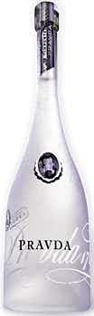 Pravda Vodka with Glasses 50ml