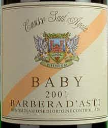 Cantine Sant' Agata Baby Barbera 2007