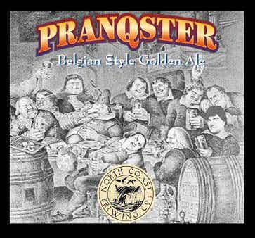 North Coast Brewing Co. Pranqster Belgian Style Golden Ale 4 pack 12oz