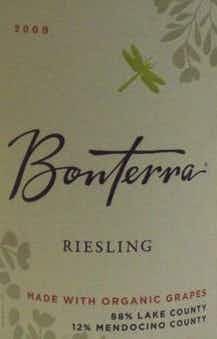 Bonterra Riesling 2009