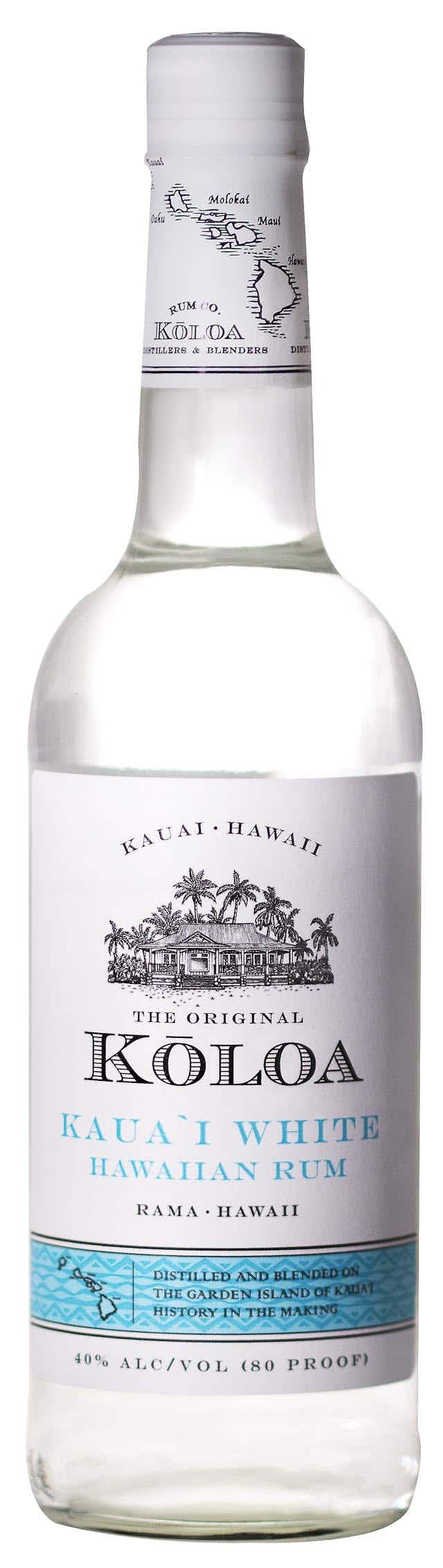 Koloa Kaua'i White Rum 50ml