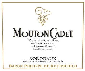 Chateau Mouton Cadet Bordeaux Rouge 2008