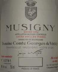 Domaine Comte Georges de Voguë Musigny Vieilles Vignes 2005