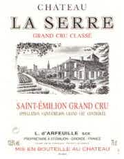 Chateau La Serre Saint Emilion 2010