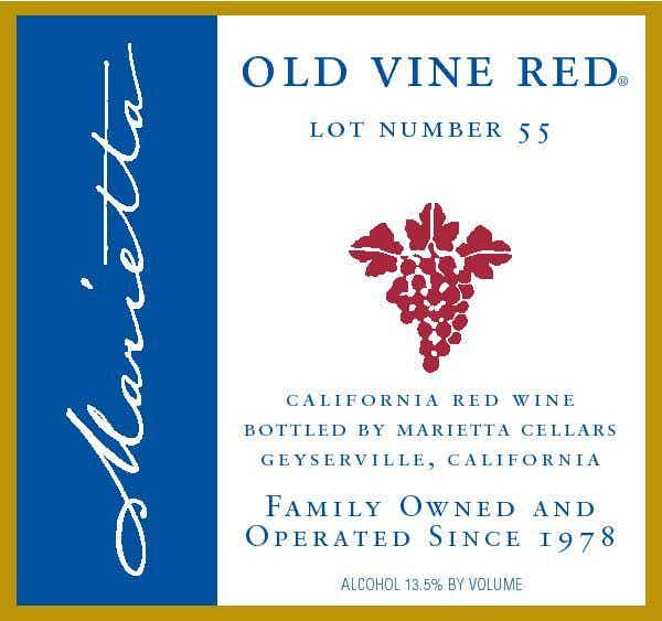 Marietta Old Vine Lot 55 Red