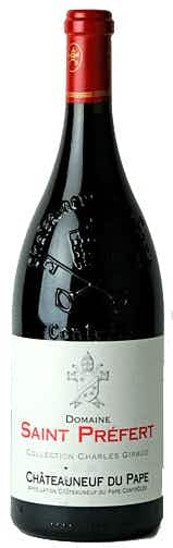 Domaine Saint Prefert Châteauneuf du Pape Collection Charles Giraud 2007
