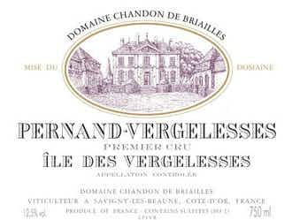 Domaine Chandon de Briailles Pernand Vergelesses Ile de Vergelesses 2009