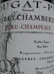 Domaine Bernard Dugat-Py Gevrey Chambertin Champeaux 2008