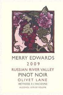 Merry Edwards Olivet Lane Pinot Noir 2009