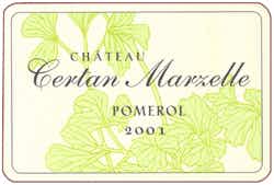 Château-Certan-Marzelle Pomerol 2001