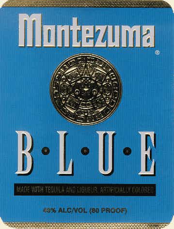 Barton Distilling Company Montezuma Blue Tequila 1.75L