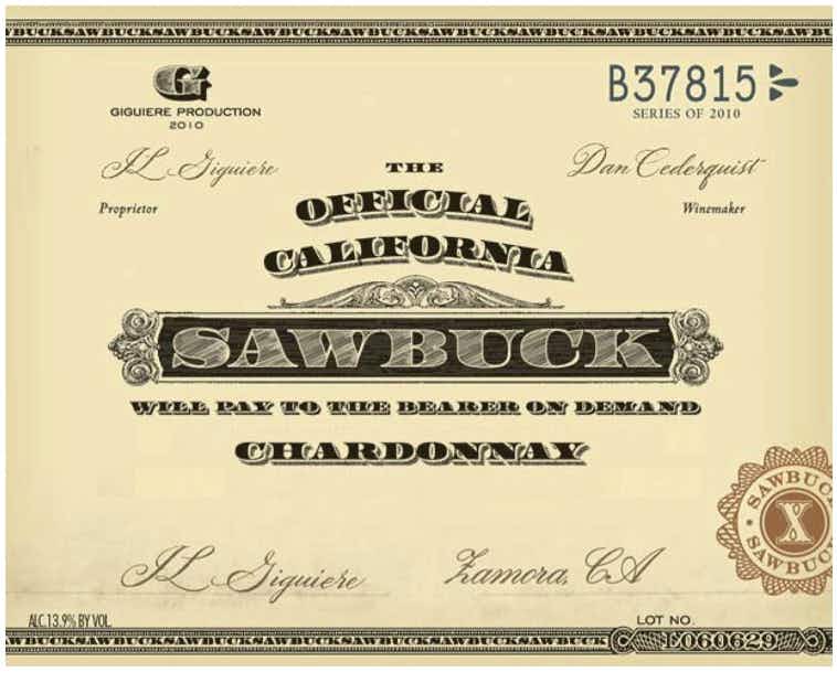 Sawbuck Chardonnay 2011