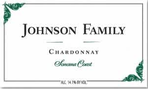 Johnson Family Chardonnay 2012