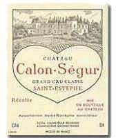 Château-Calon-Ségur Saint Estèphe 2000