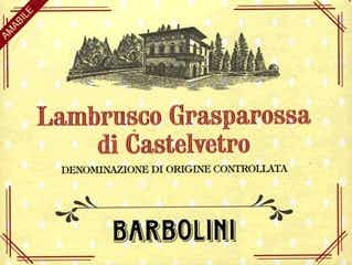 Barbolini Lambrusco Grasparossa Di Castelvetro
