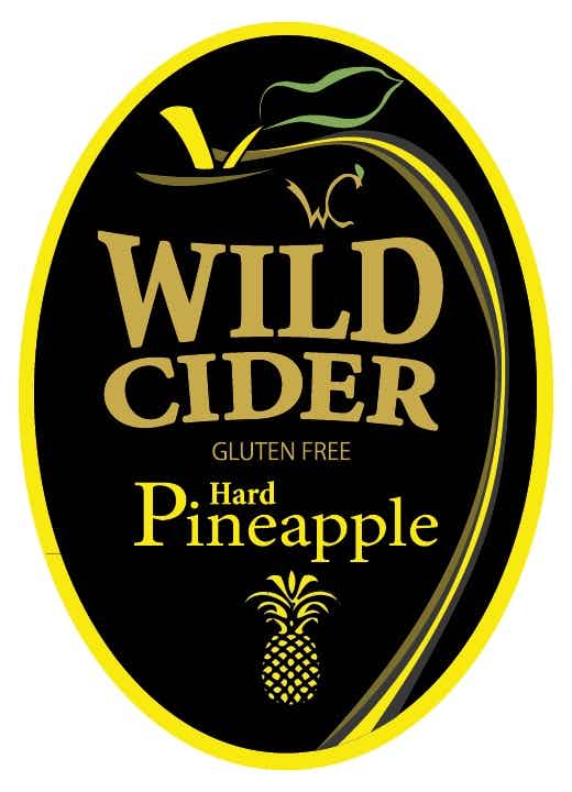 Wild Cider Pineapple 4 pack 16oz Can