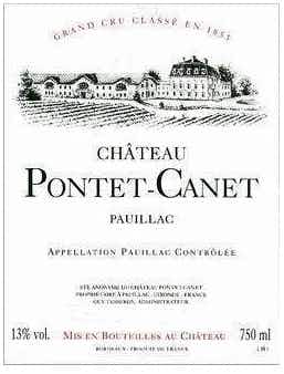 Château-Pontet-Canet Pauillac 2011