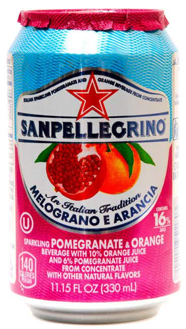 San Pellegrino Pomegranate & Orange 6 pack 330ml Can