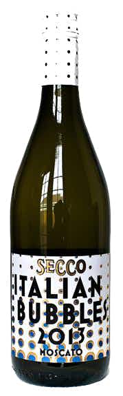 Secco Italian Bubbles Moscato 2013