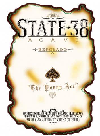 State 38 Distilling The Young Ace Agave Reposado Tequila