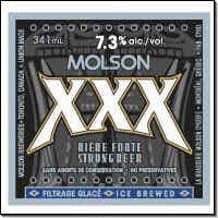 Molson XXX 6 pack 12oz Bottle