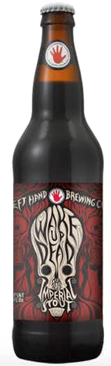 Left Hand Brewing Wake Up Dead Imperial Stout 4 pack 12oz Bottle