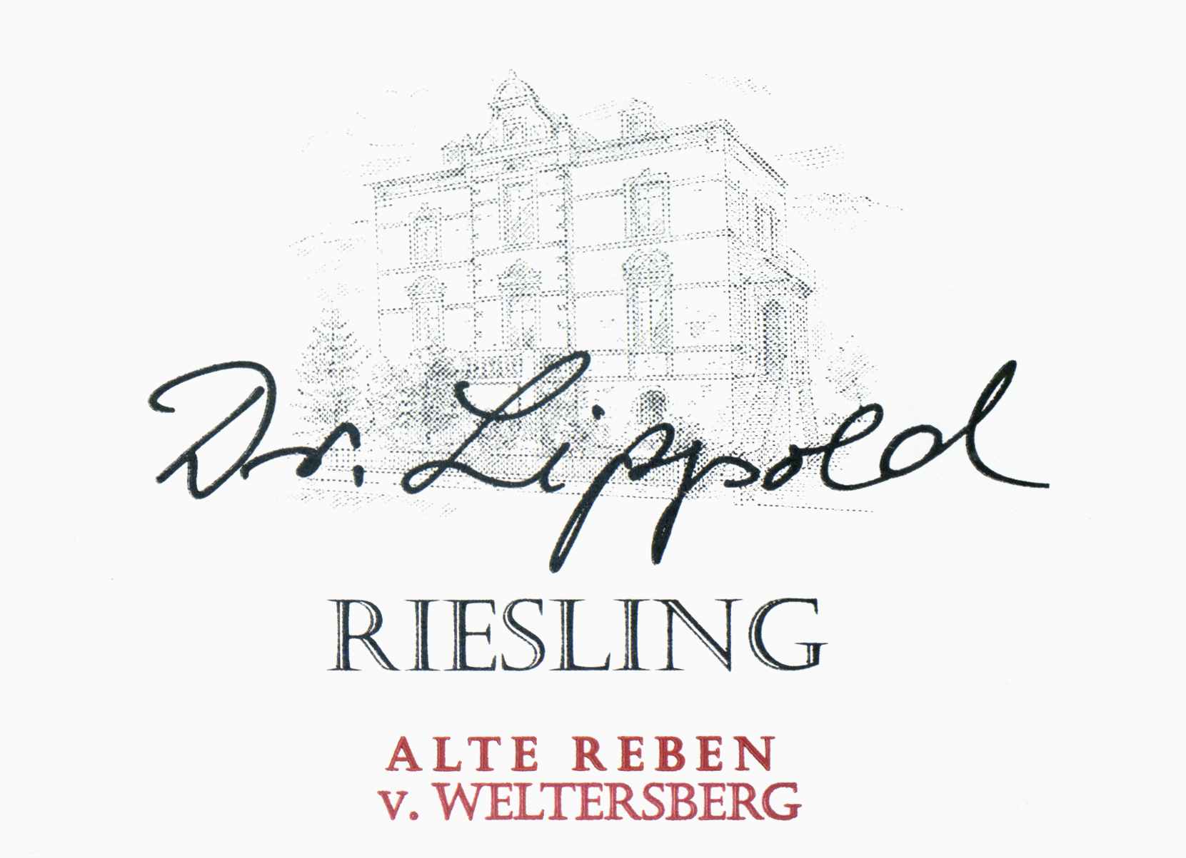 Dr. Lippold Urziger Wurzgarten Weltersberg Alte Reben Riesling Spatlese 2011