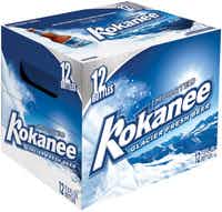 Kokanee Glacier Fresh Beer 12 pack 12oz Bottle
